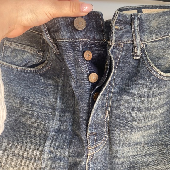 All Saints Drop Crotch Baggy Jeans W27 - Picture 5 of 8